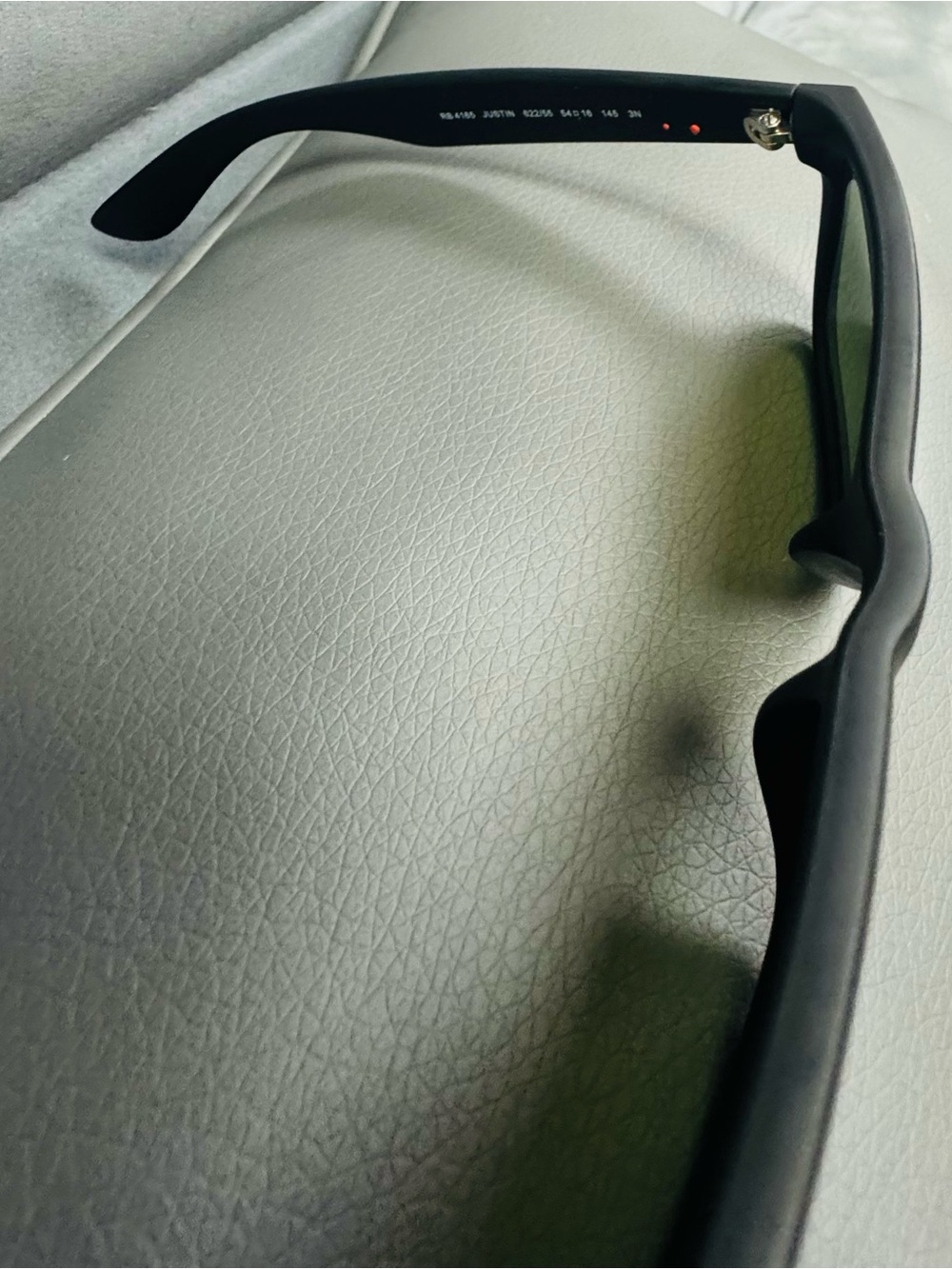 Ray-Ban Justin Sunglasses with Blue Mirrored Lenses - No Scratches - Picture 5 of 5